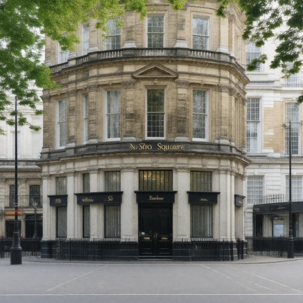 AI-created image of No. 57 Soho Square