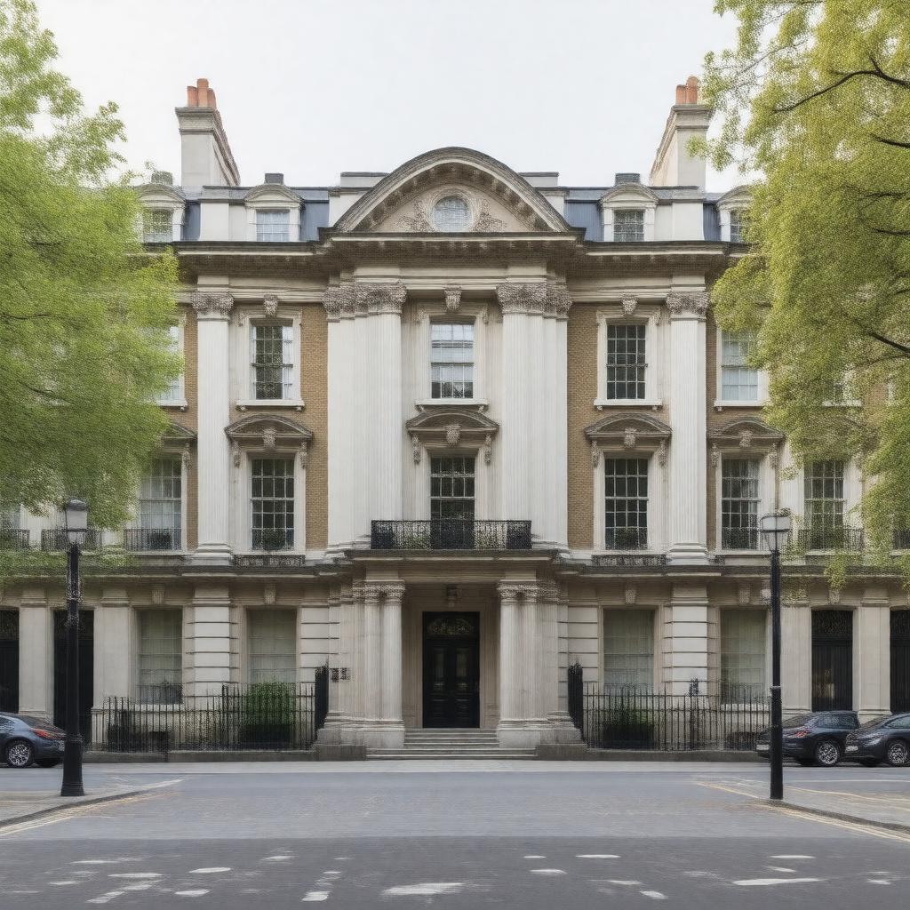 AI-created image of No. 58 Portman Square