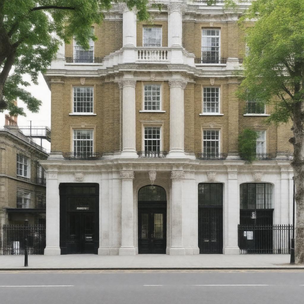 AI-created image of No. 59 Soho Square