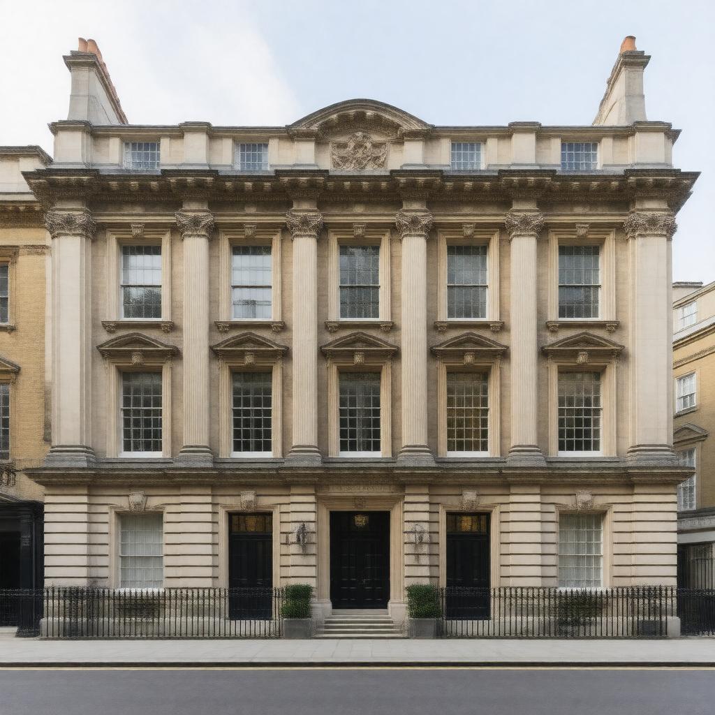 AI-created image of No. 63 Portman Square