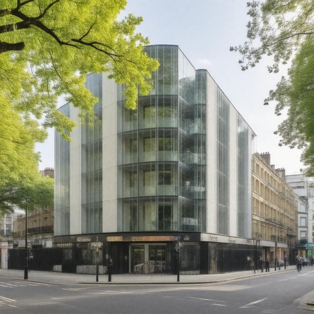 Click to view larger image AI-created image of No. 64 Soho Square