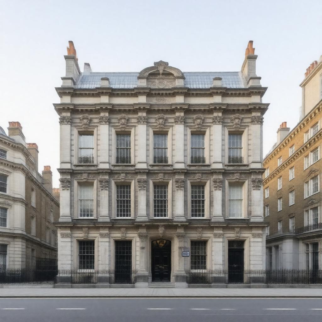 AI-created image of No. 65 Soho Square