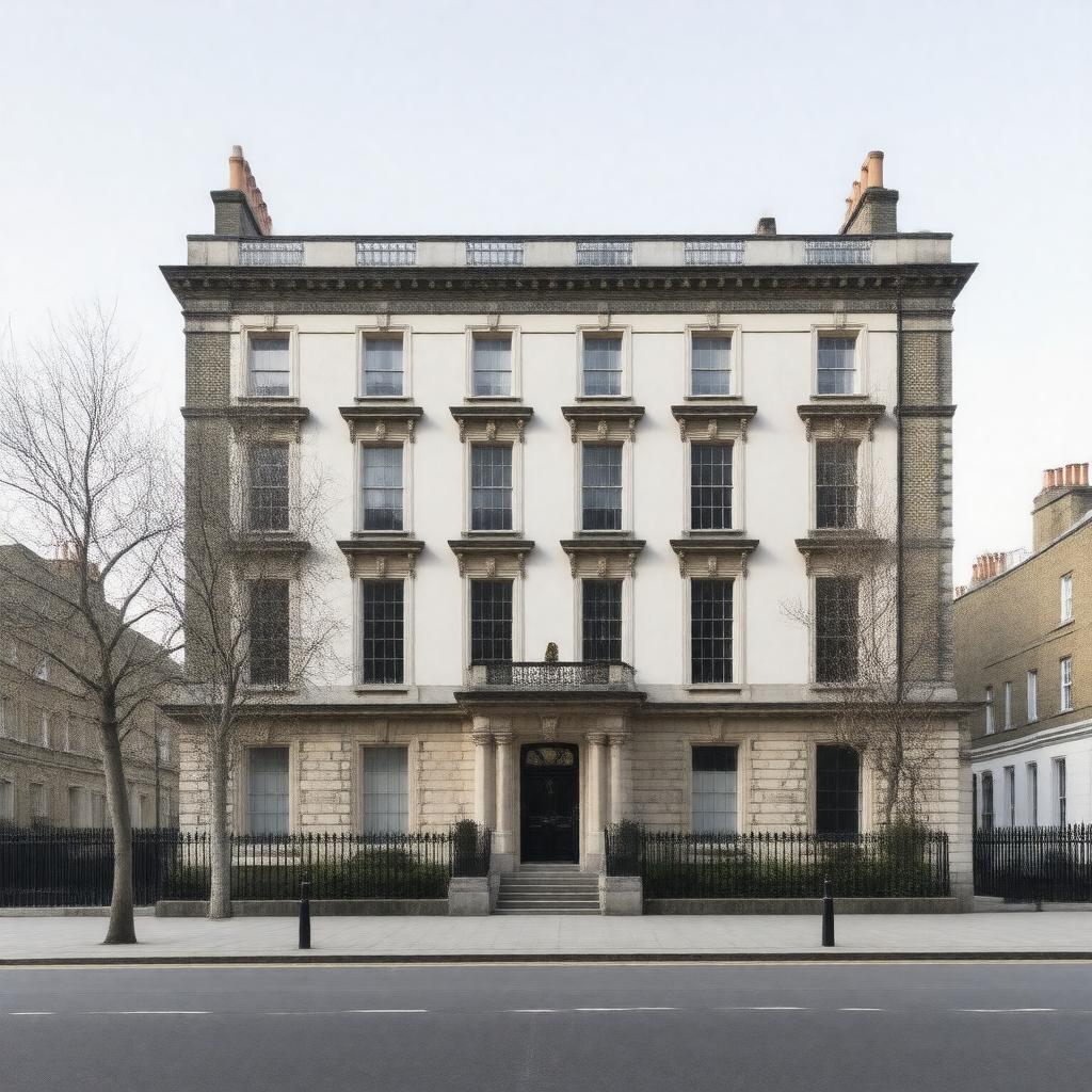 AI-created image of No. 66 Portman Square