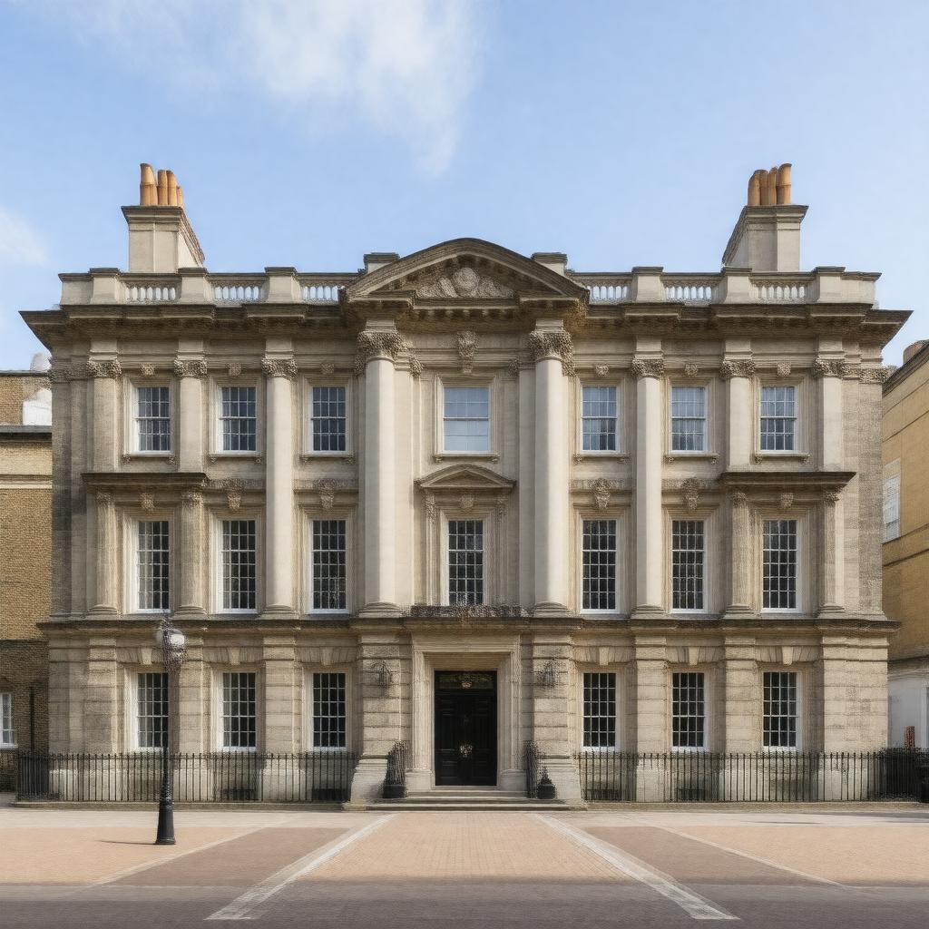 AI-created image of No. 68 Portman Square