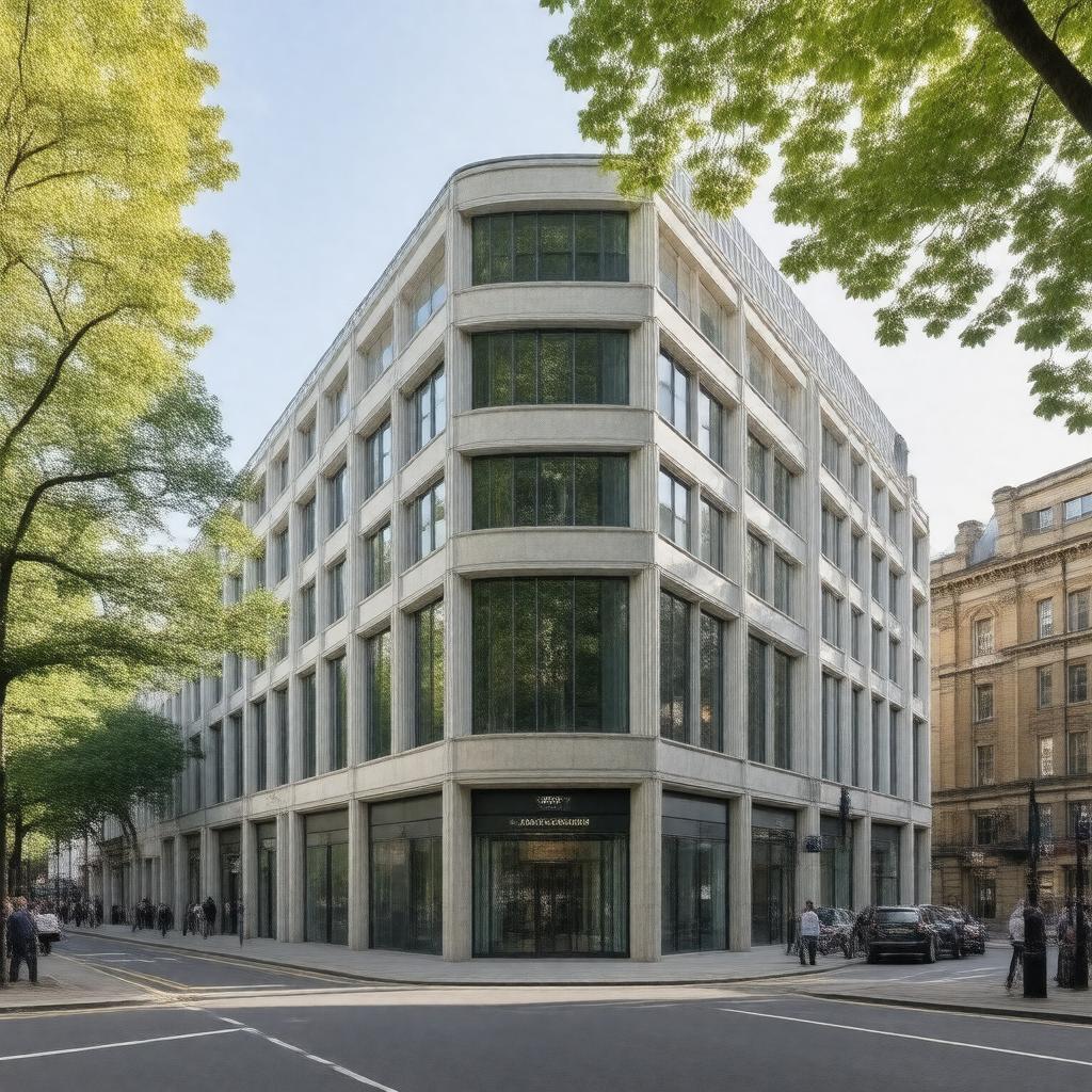 Click to view larger image AI-created image of No. 68 Soho Square