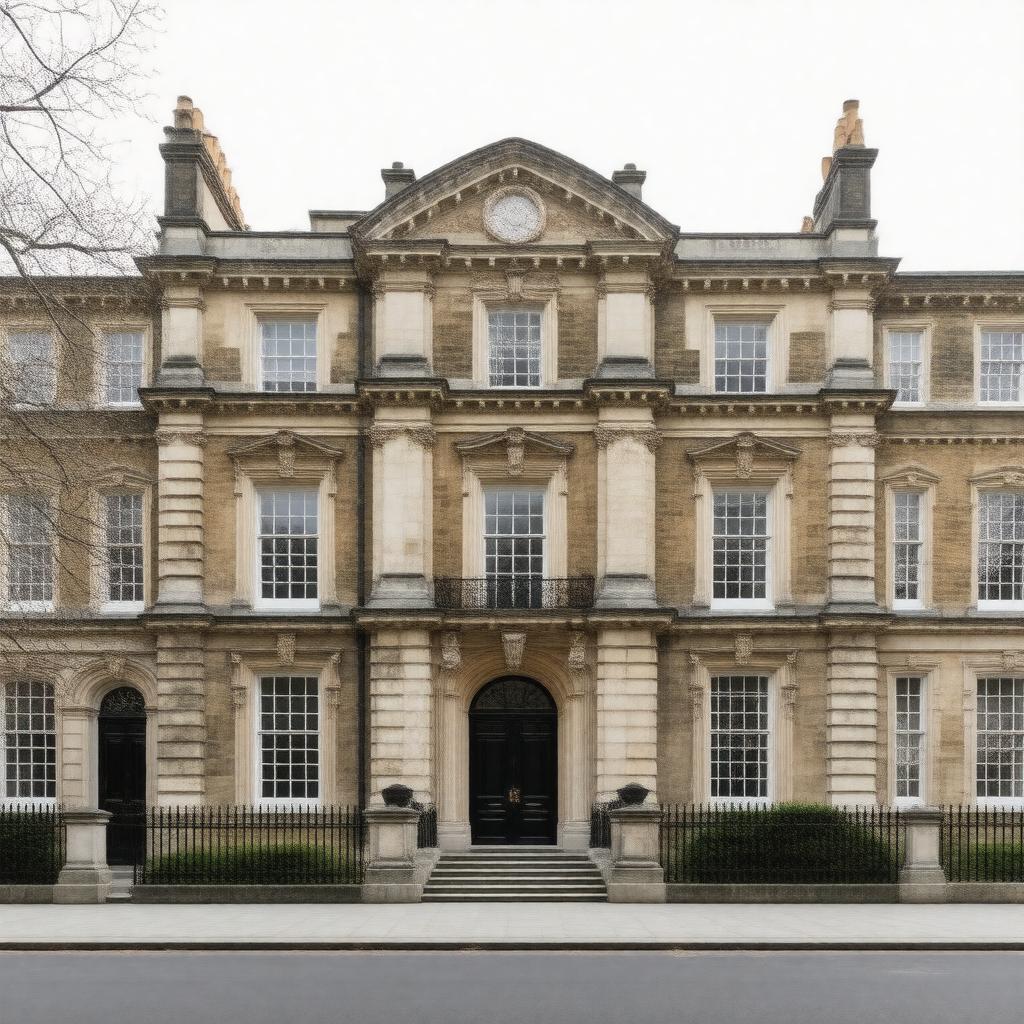 AI-created image of No. 69 Portman Square