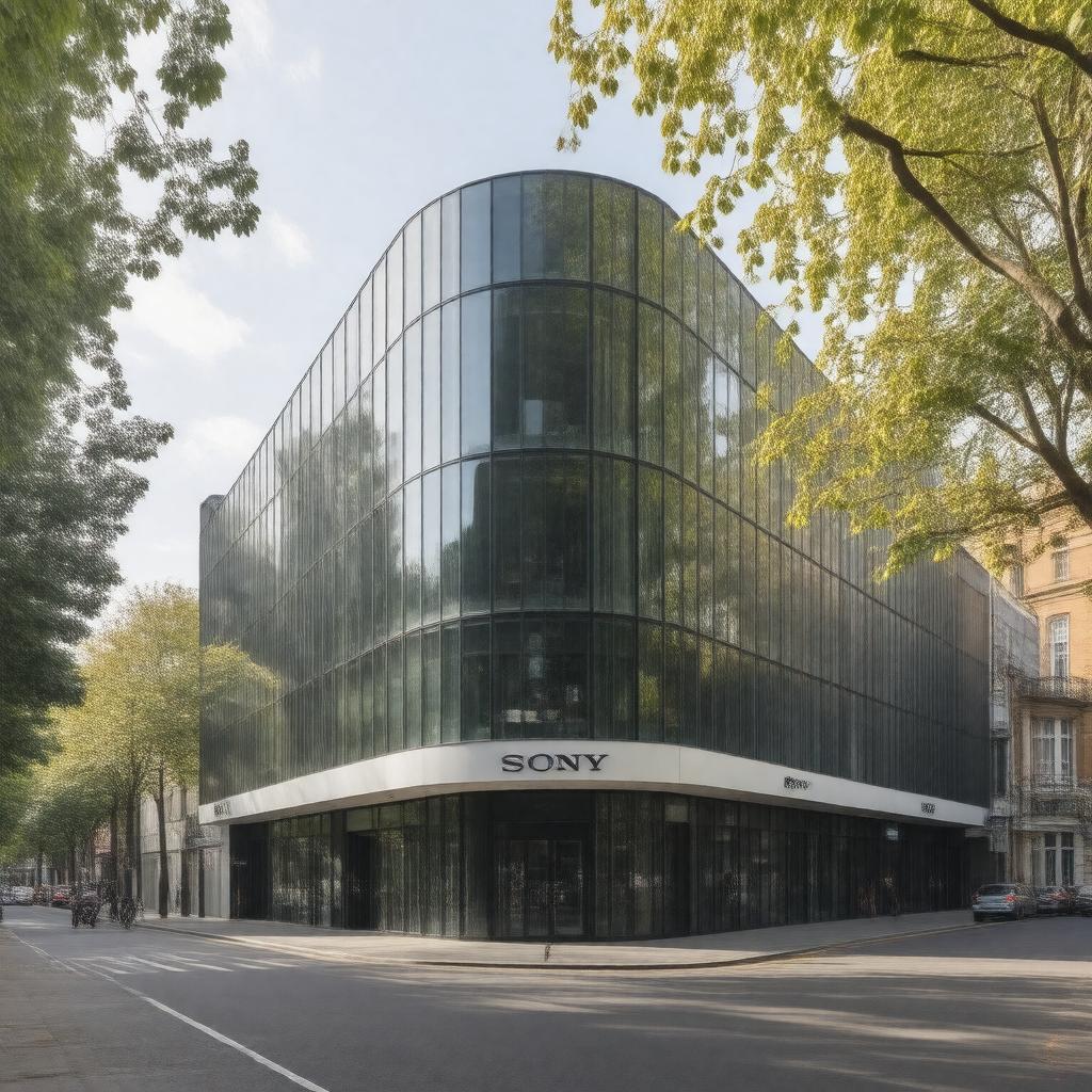 AI-created image of No. 70 Soho Square