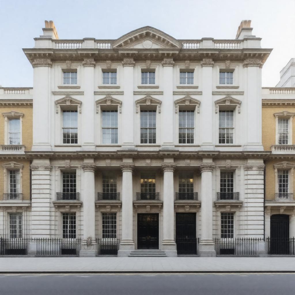 AI-created image of No. 71 Portman Square