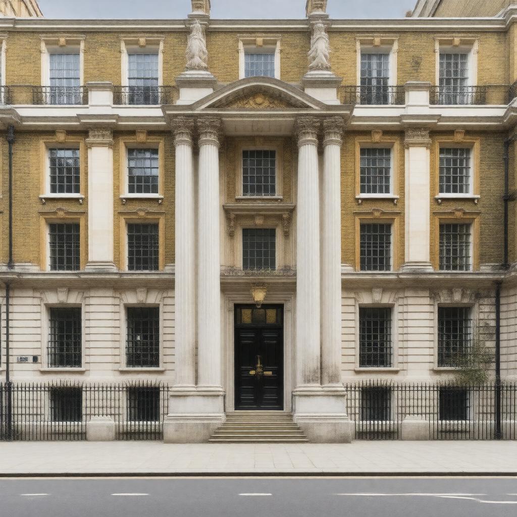 AI-created image of No. 73 Portman Square