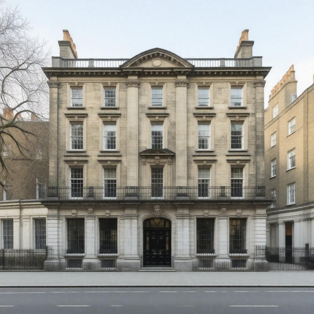 Click to view larger image AI-created image of No. 73 Soho Square