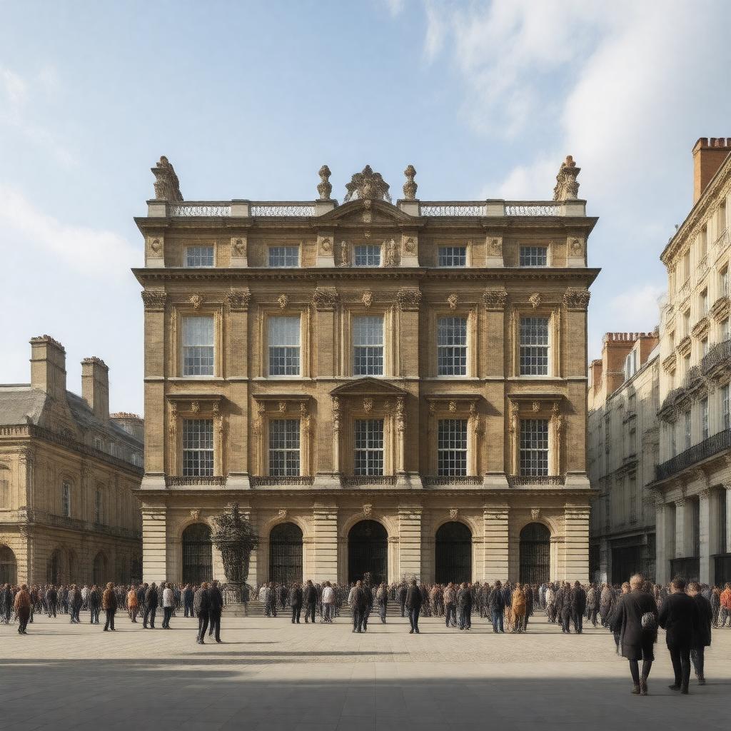 AI-created image of No. 75 Portman Square