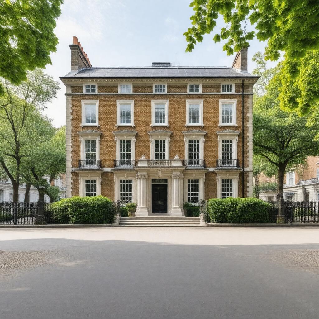 AI-created image of No. 78 Portman Square