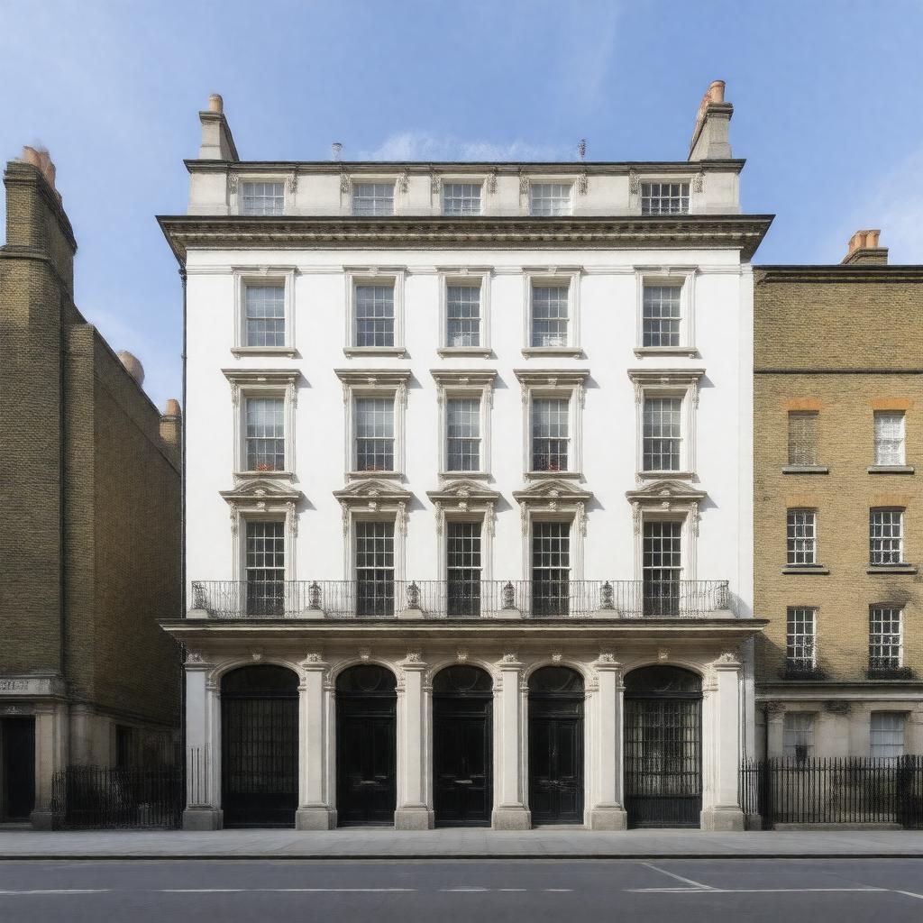 AI-created image of No. 78 Soho Square