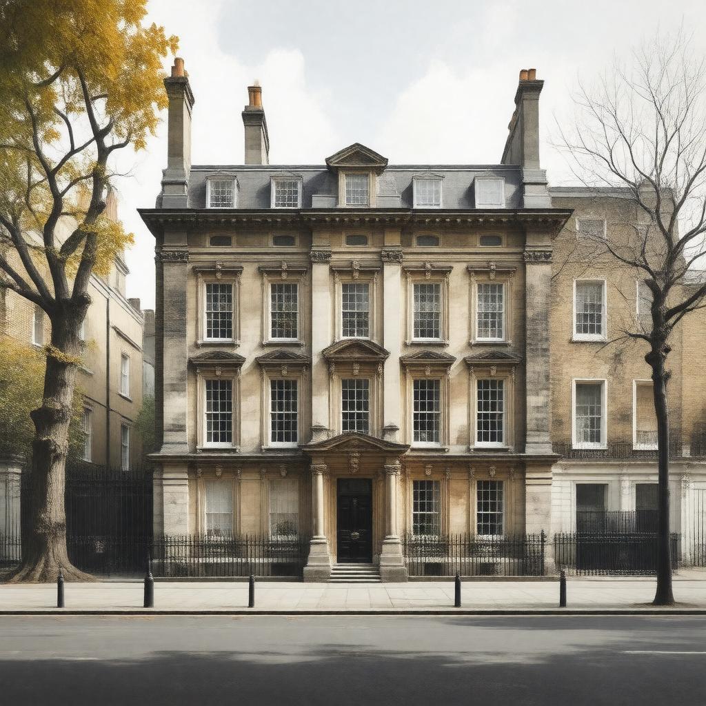AI-created image of No. 79 Portman Square