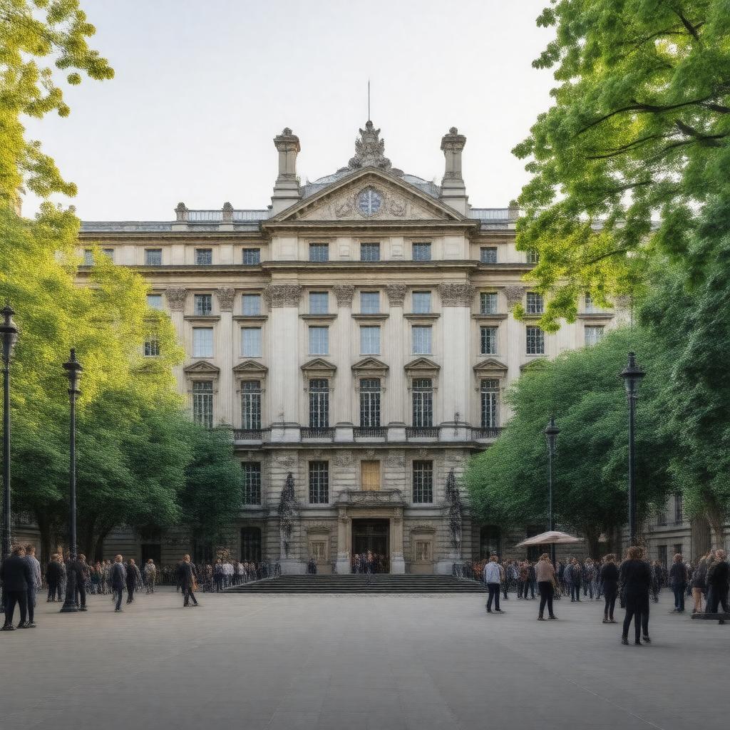 AI-created image of No. 81 Portman Square