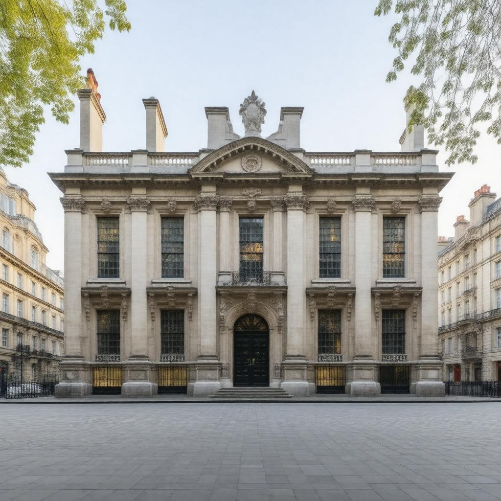 AI-created image of No. 83 Portman Square