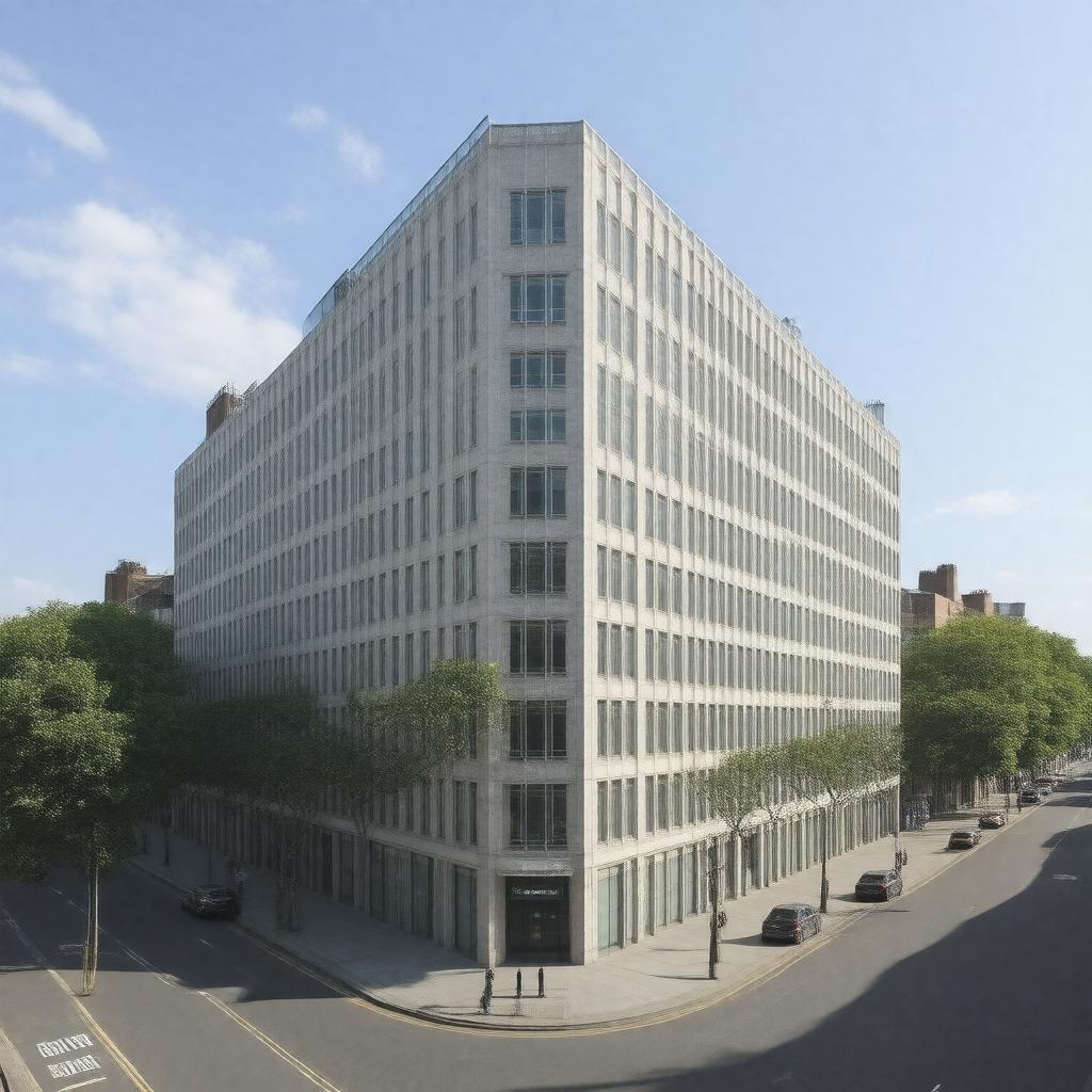 AI-created image of No. 83 Soho Square