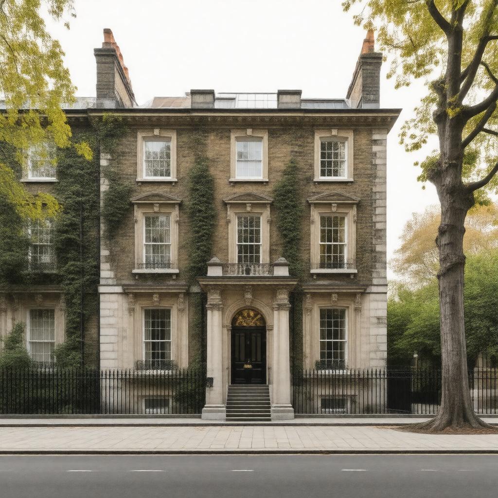 AI-created image of No. 84 Portman Square