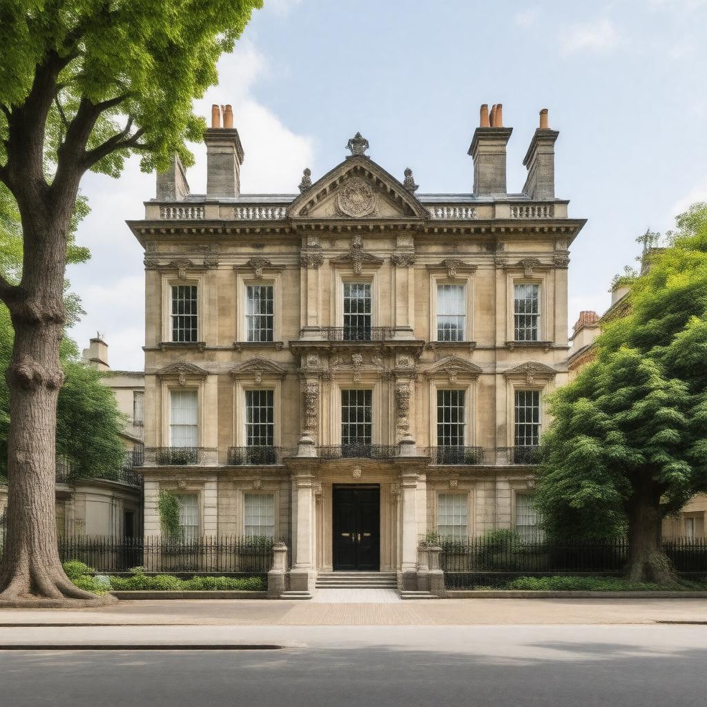 AI-created image of No. 85 Portman Square