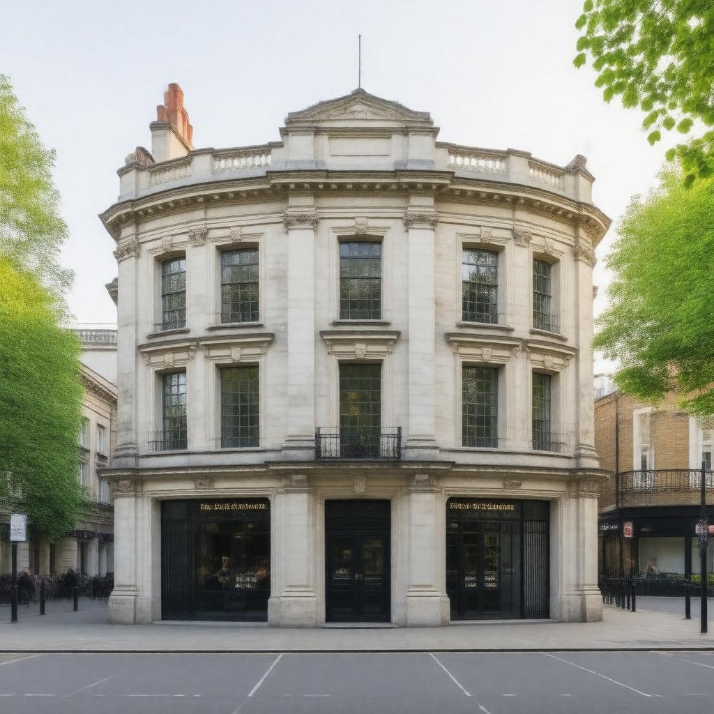 AI-created image of No. 85 Soho Square