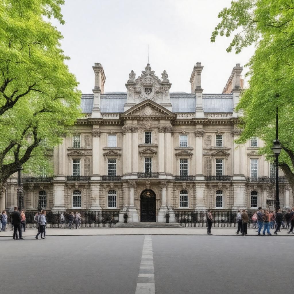 AI-created image of No. 86 Portman Square