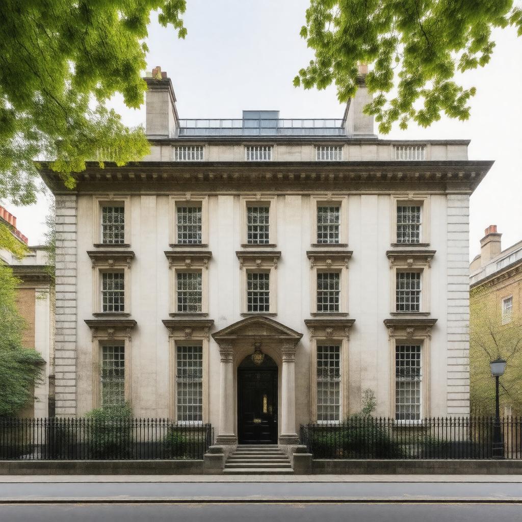 AI-created image of No. 87 Portman Square