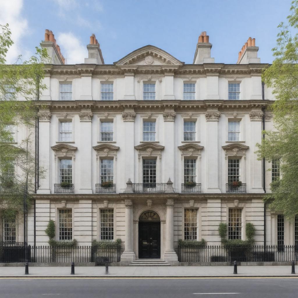 AI-created image of No. 88 Portman Square