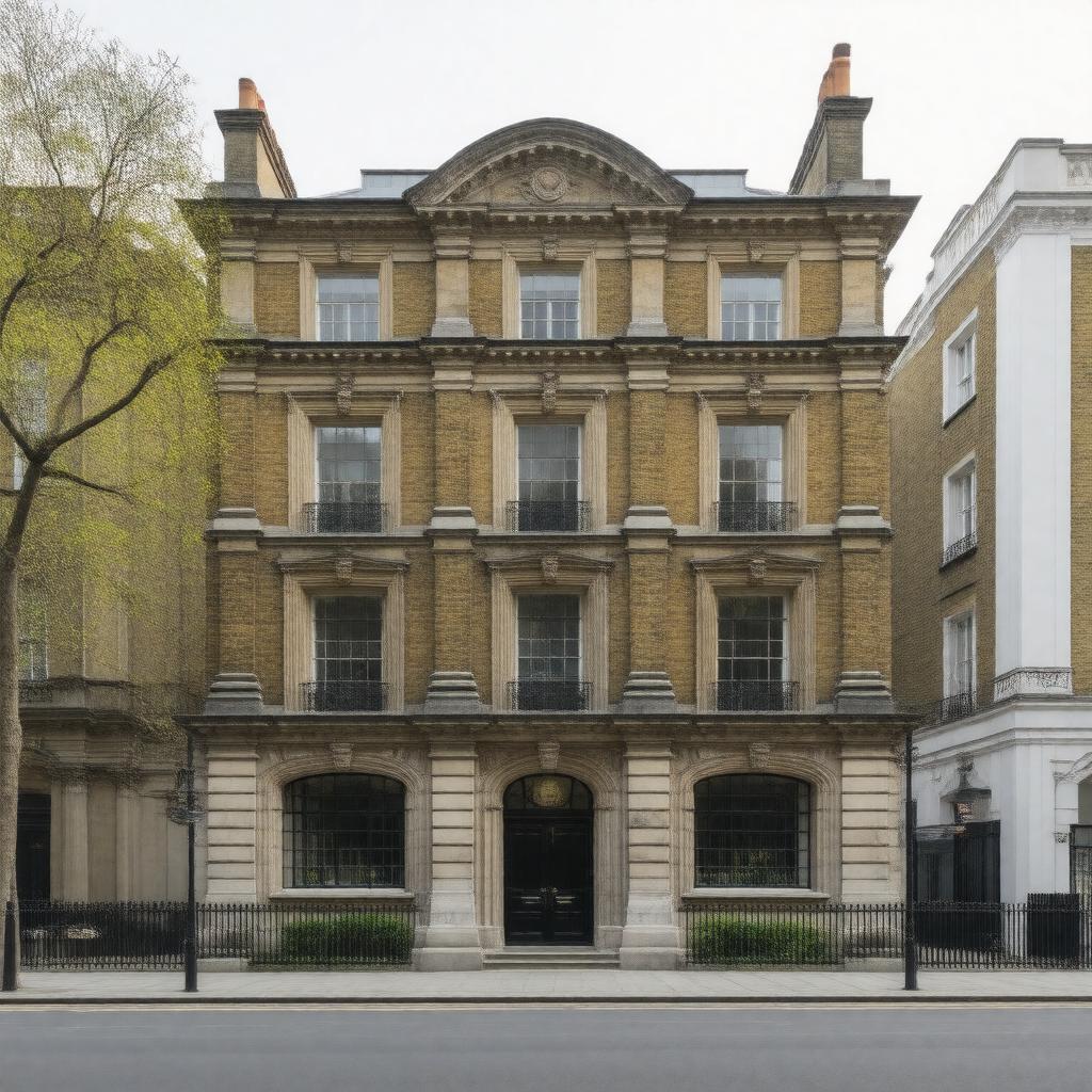 AI-created image of No. 88 Soho Square
