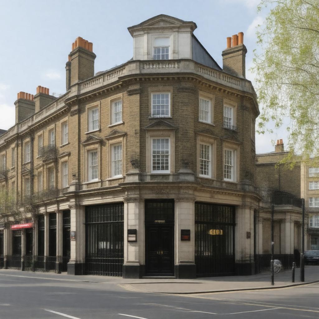 AI-created image of No. 89 Soho Square