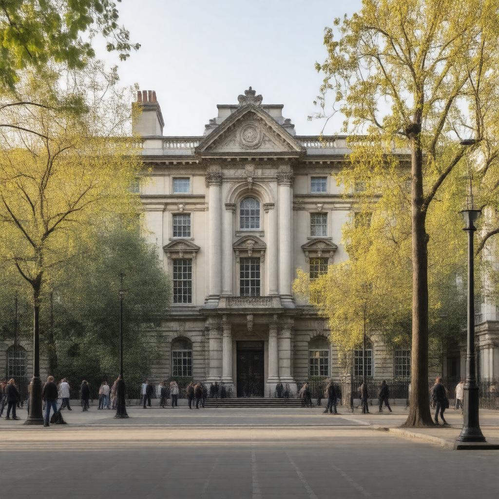 AI-created image of No. 90 Portman Square
