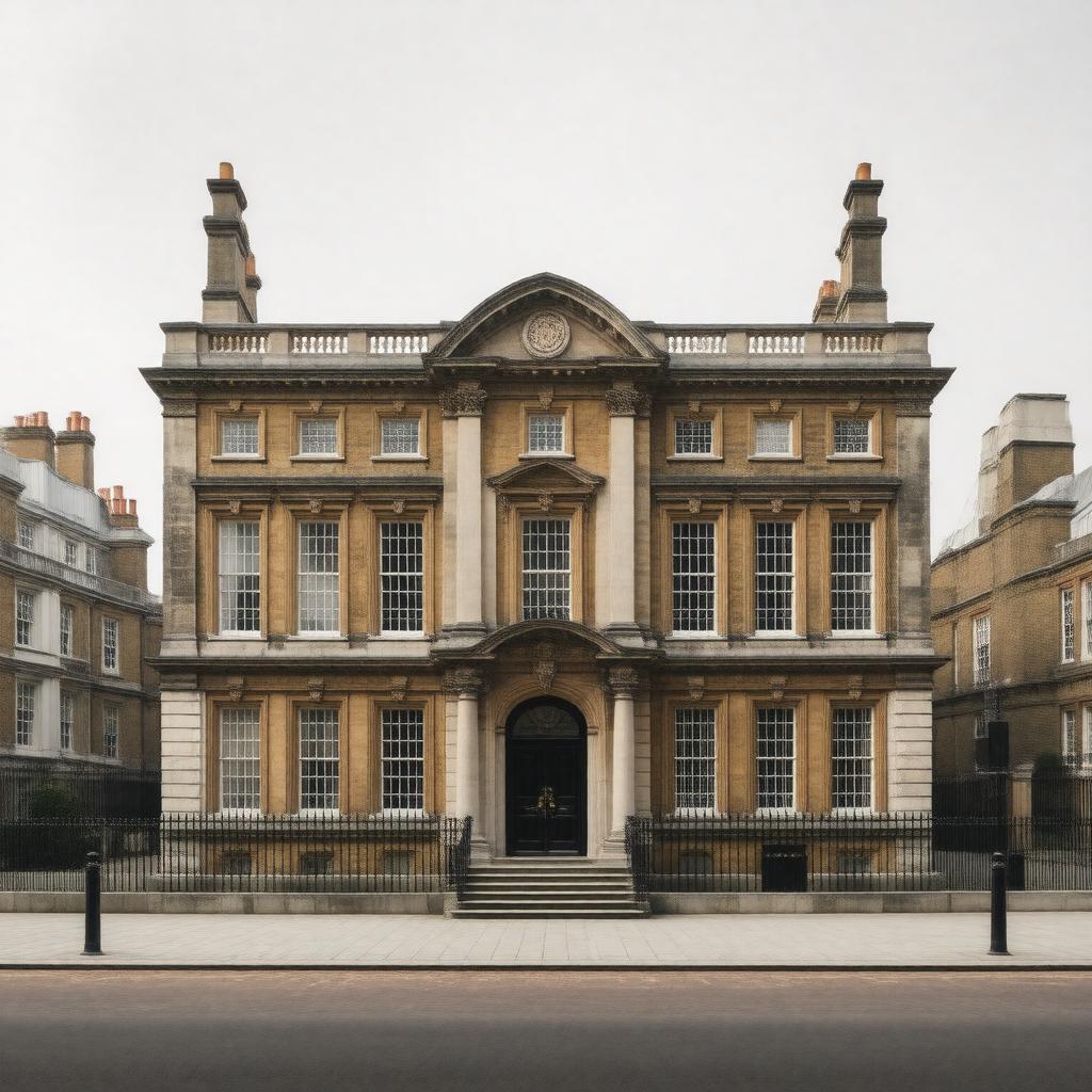 AI-created image of No. 92 Portman Square