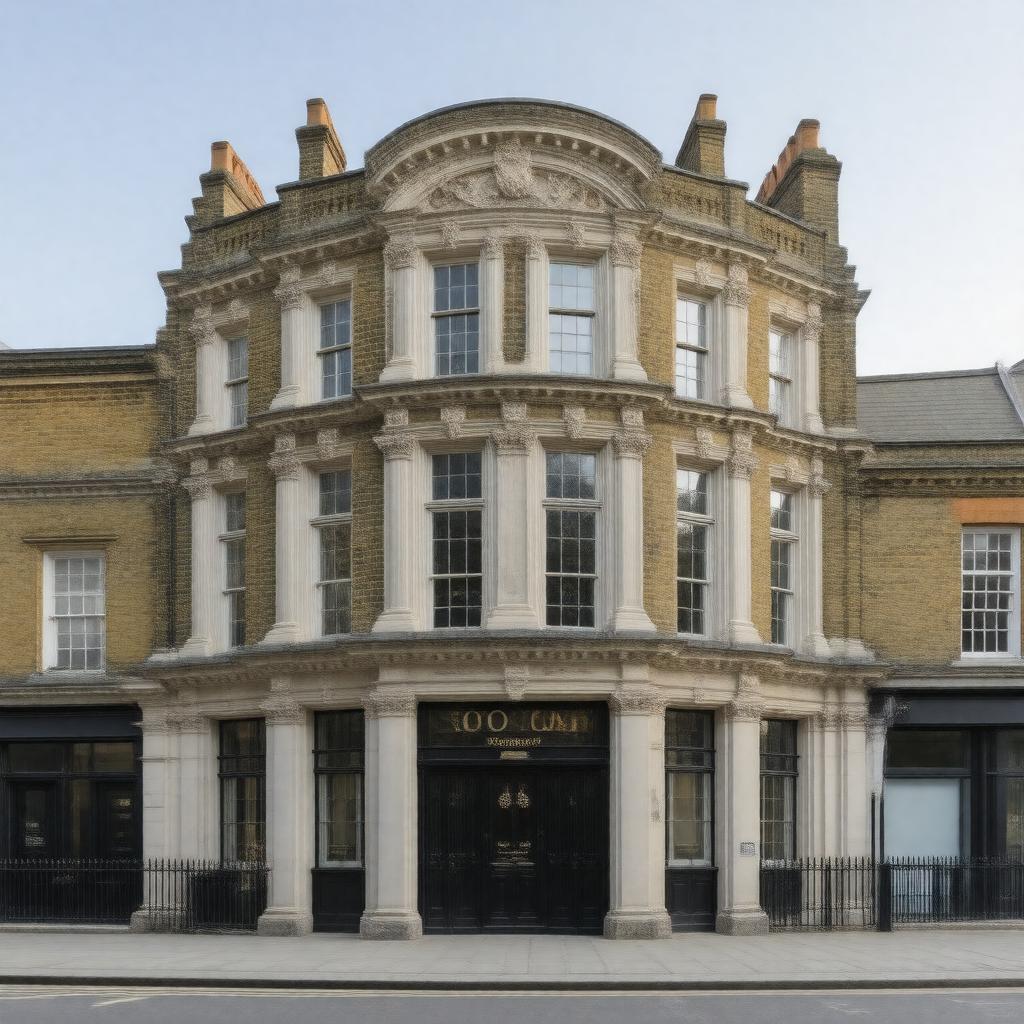 AI-created image of No. 94 Soho Square