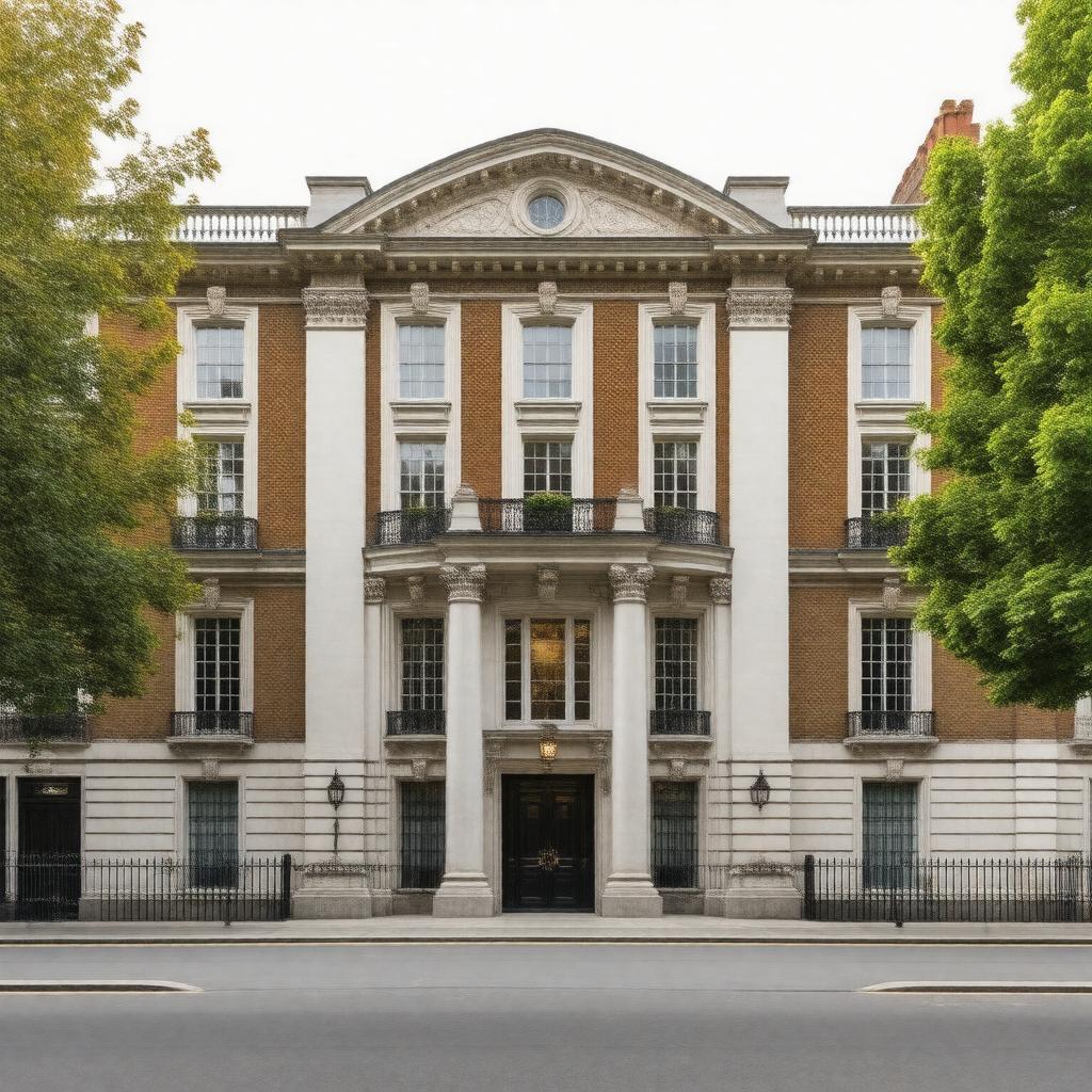 AI-created image of No. 95 Portman Square