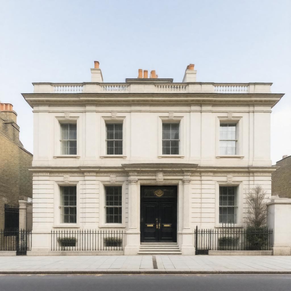 AI-created image of No. 96 Portman Square