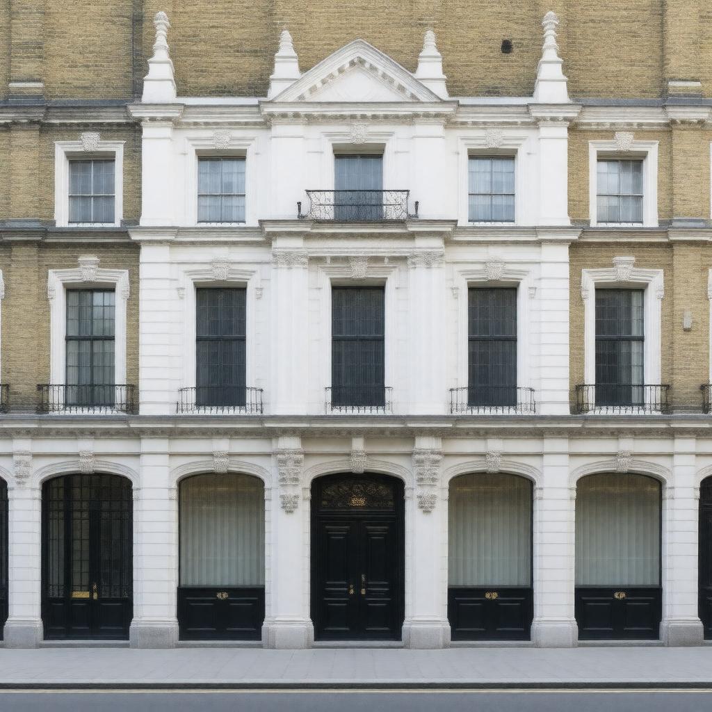 AI-created image of No. 96 Soho Square