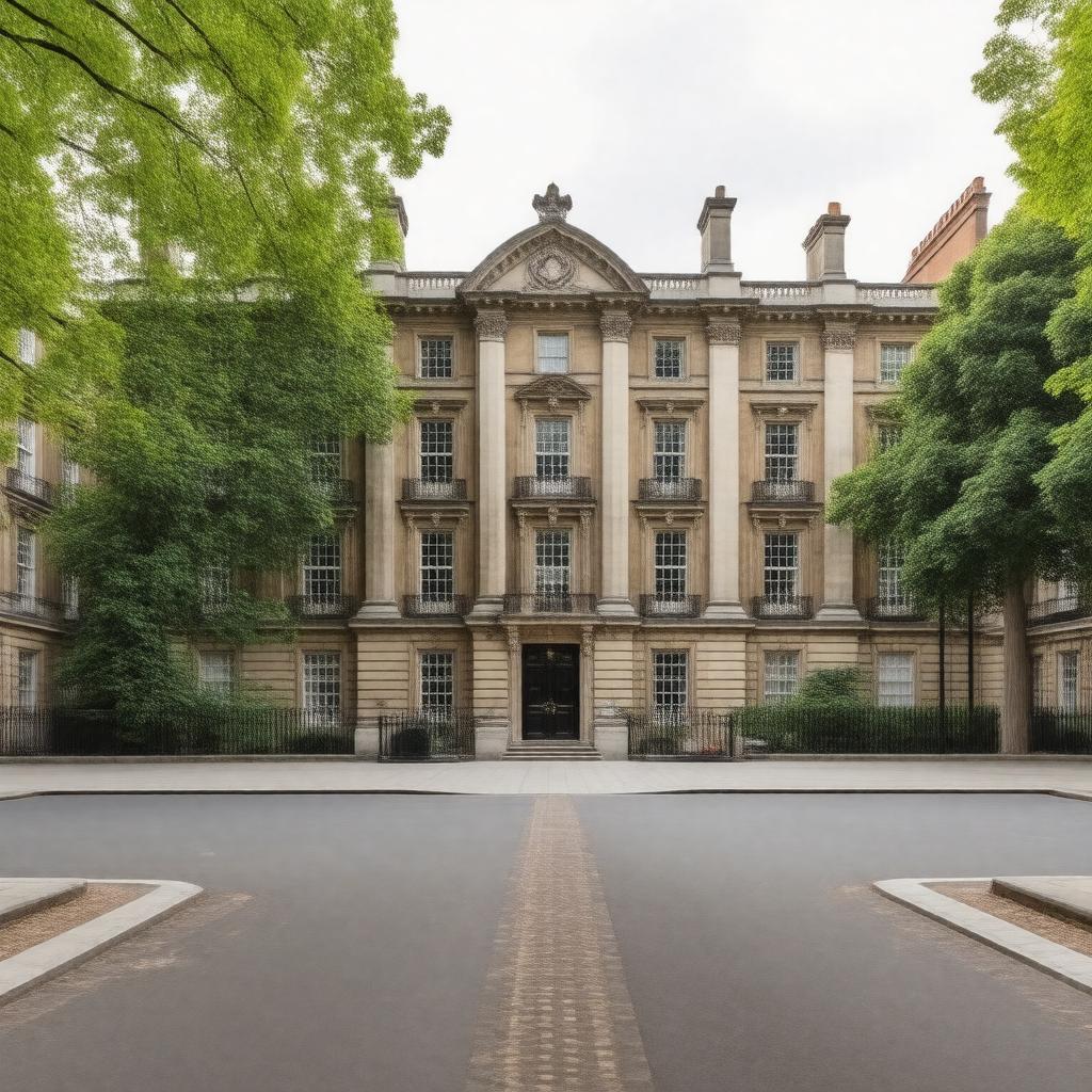AI-created image of No. 97 Portman Square