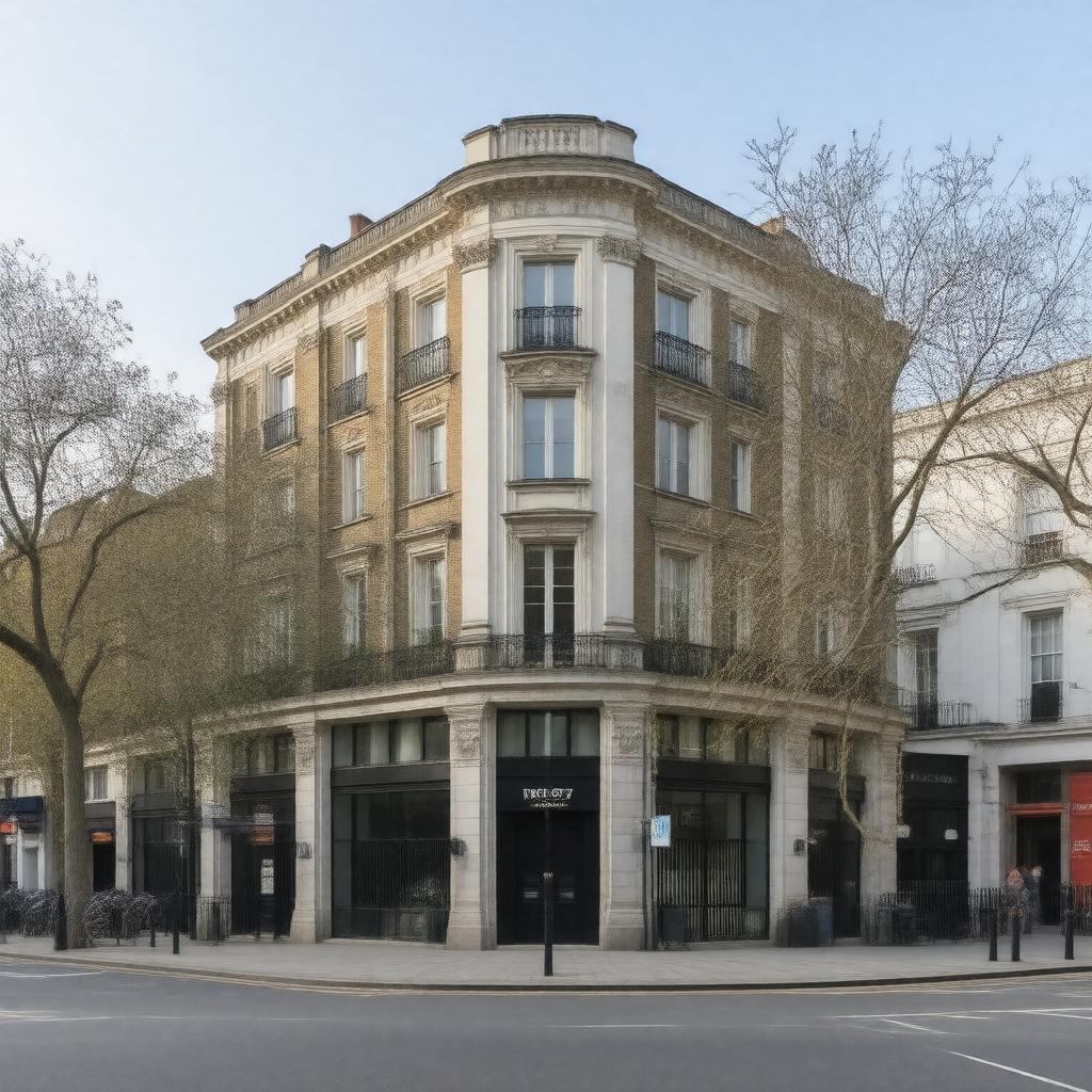 AI-created image of No. 97 Soho Square