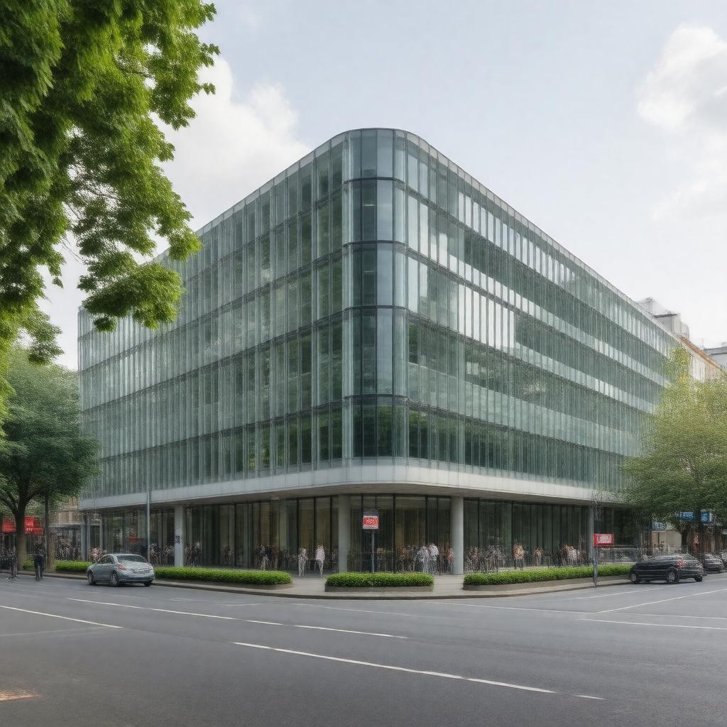 AI-created image of No. 99 Portman Square