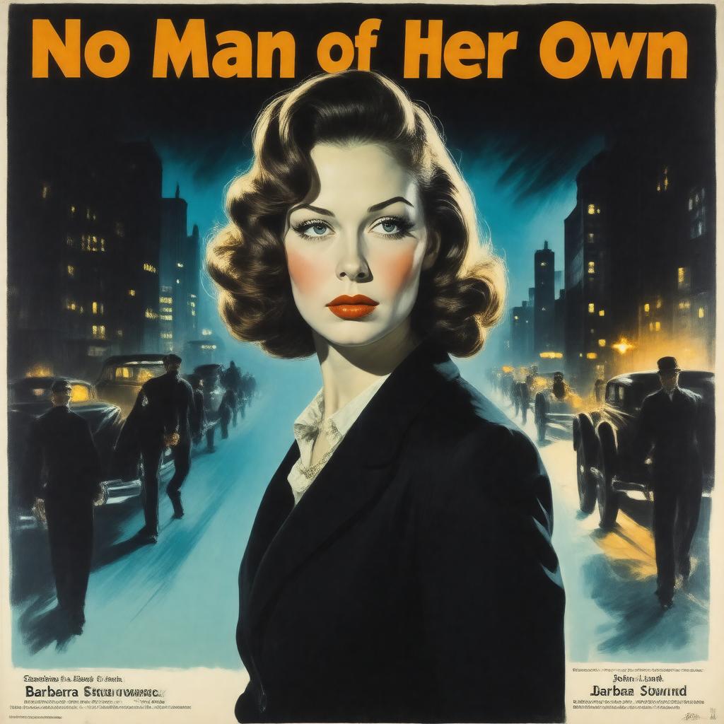 AI-created image of No Man of Her Own