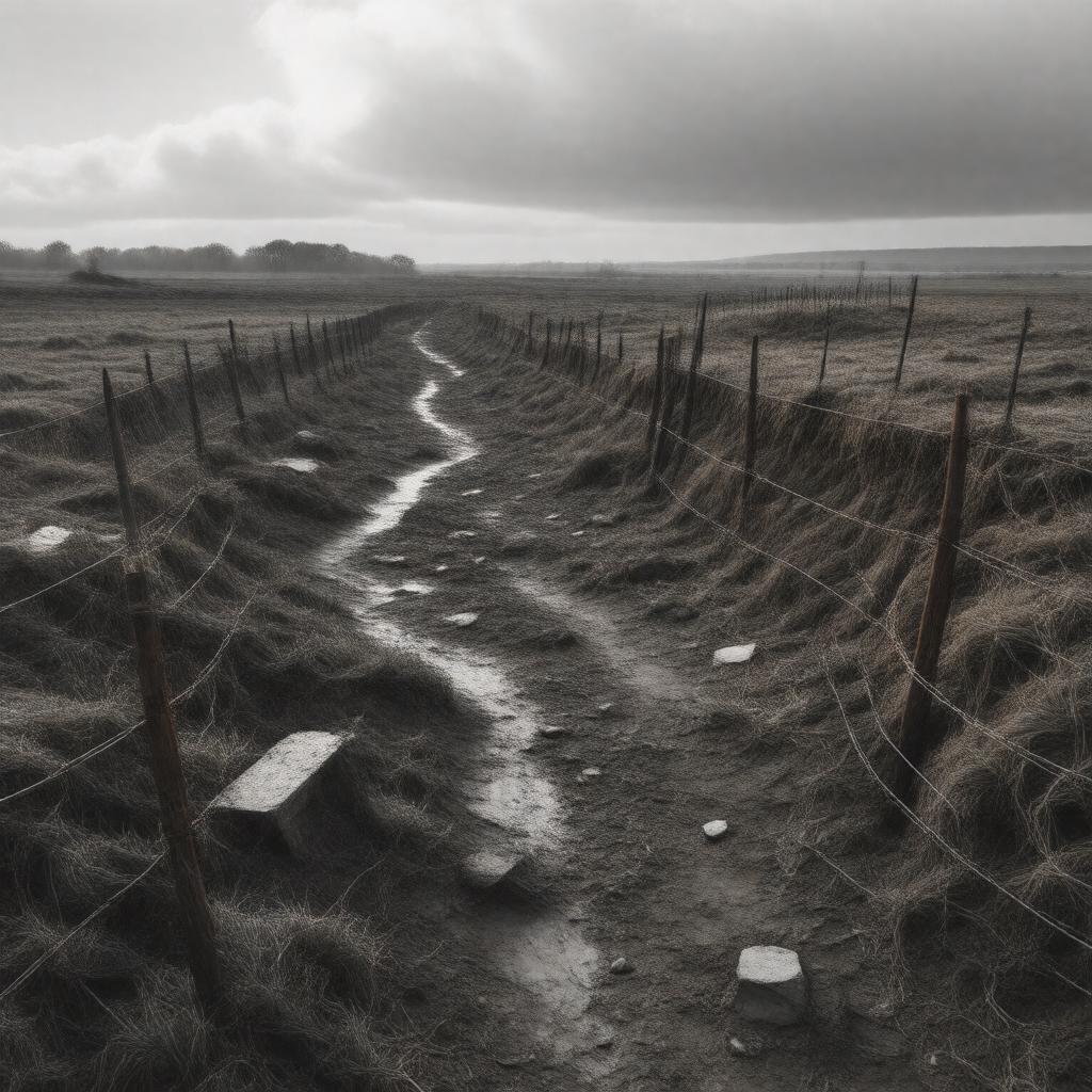 AI-created image of No Man's Land