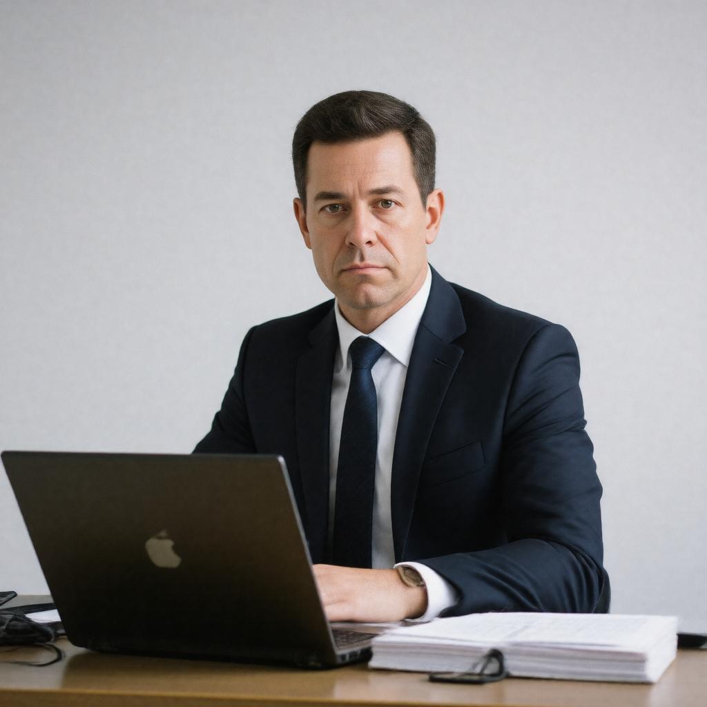 AI-created image of Noah Shachtman