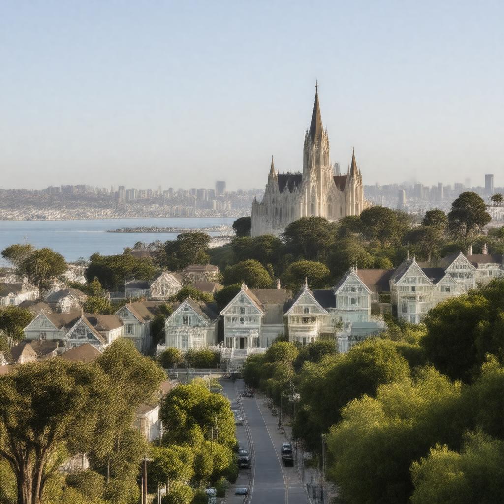 AI-created image of Nob Hill