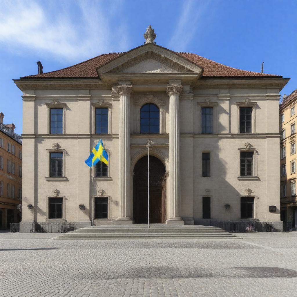 AI-created image of Nobel Museum