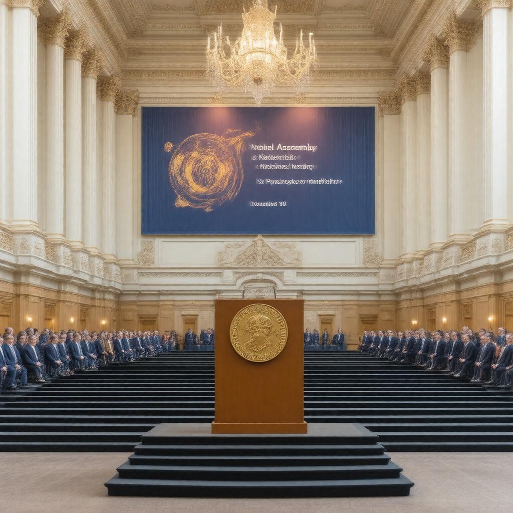 AI-created image of Nobel Prize in Medicine