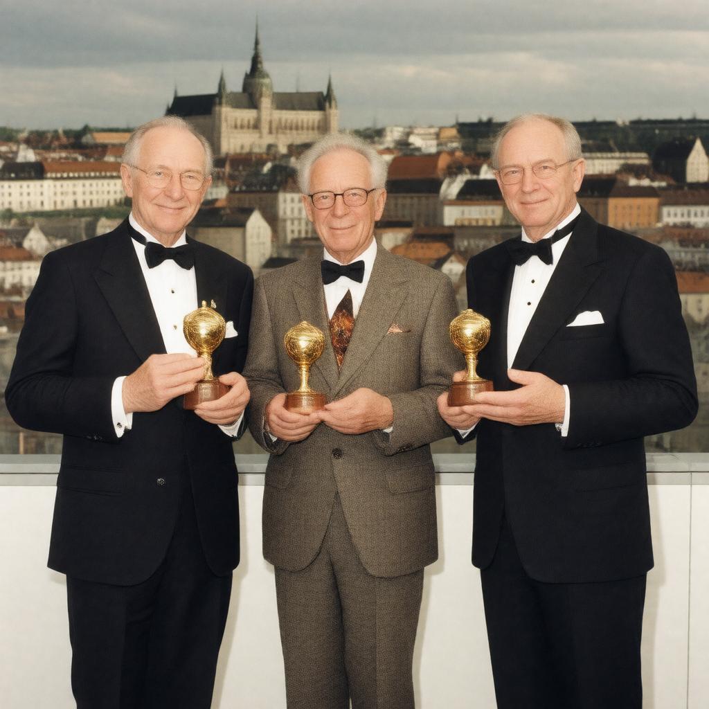 Click to view larger image AI-created image of Nobel Prize in Physiology or Medicine 1962