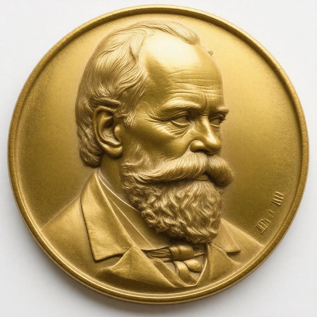 AI-created image of Nobel medal