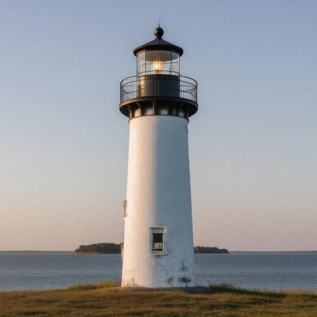 AI-created image of Nobska Point Light
