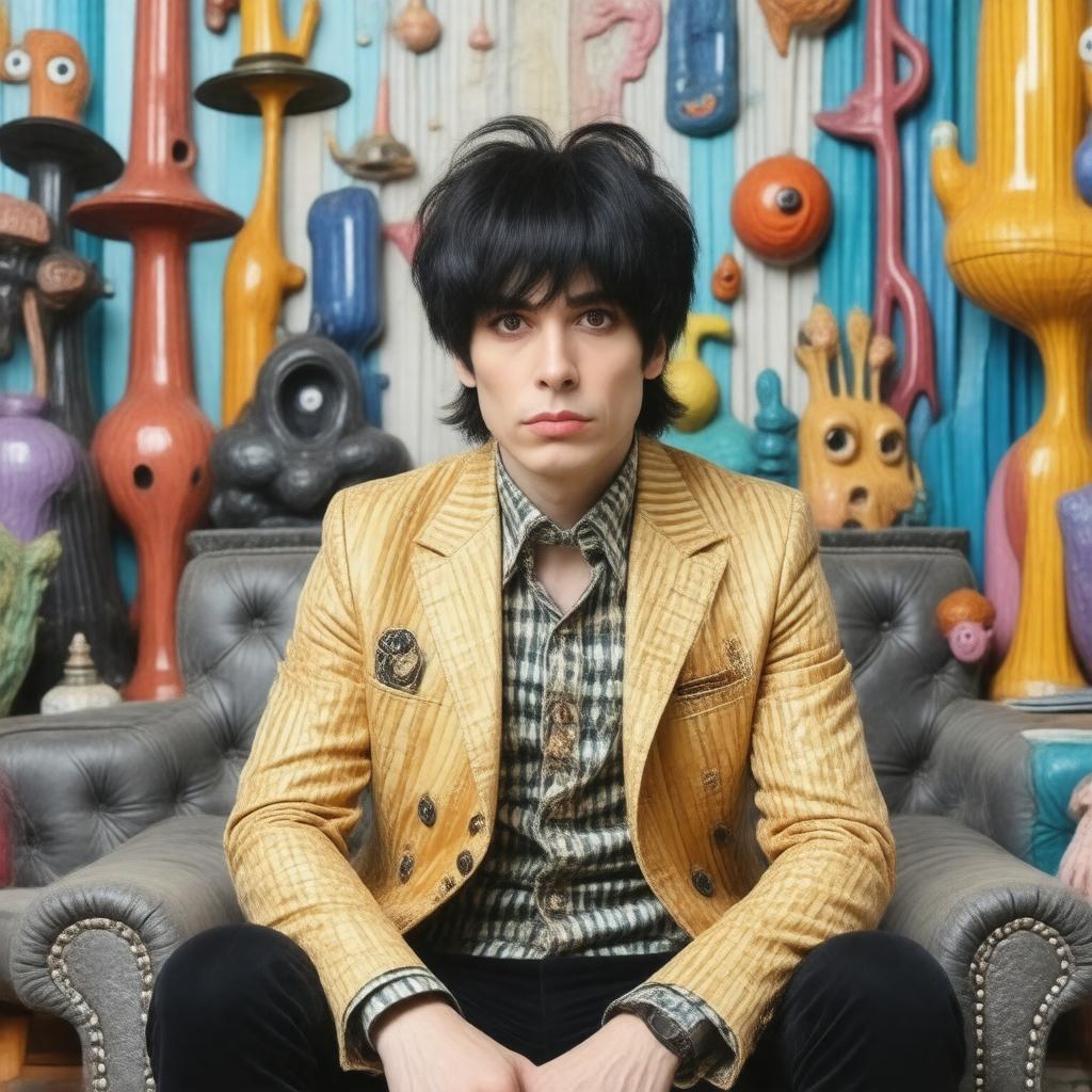 AI-created image of Noel Fielding