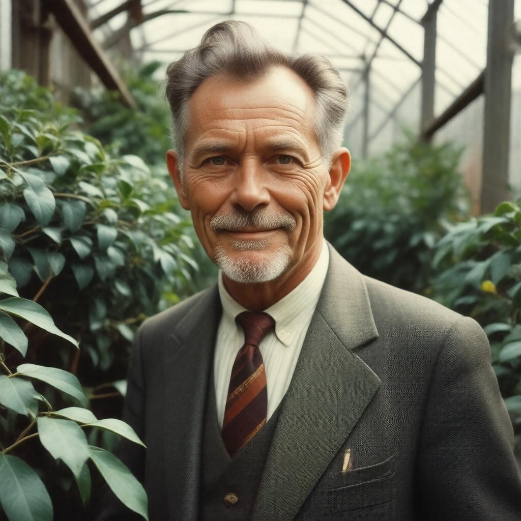 AI-created image of Noel Trevenen Huxley