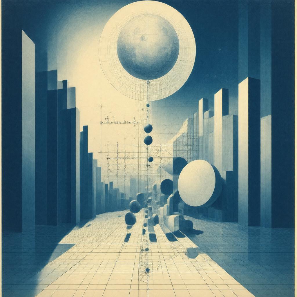 AI-created image of Noether normalization lemma